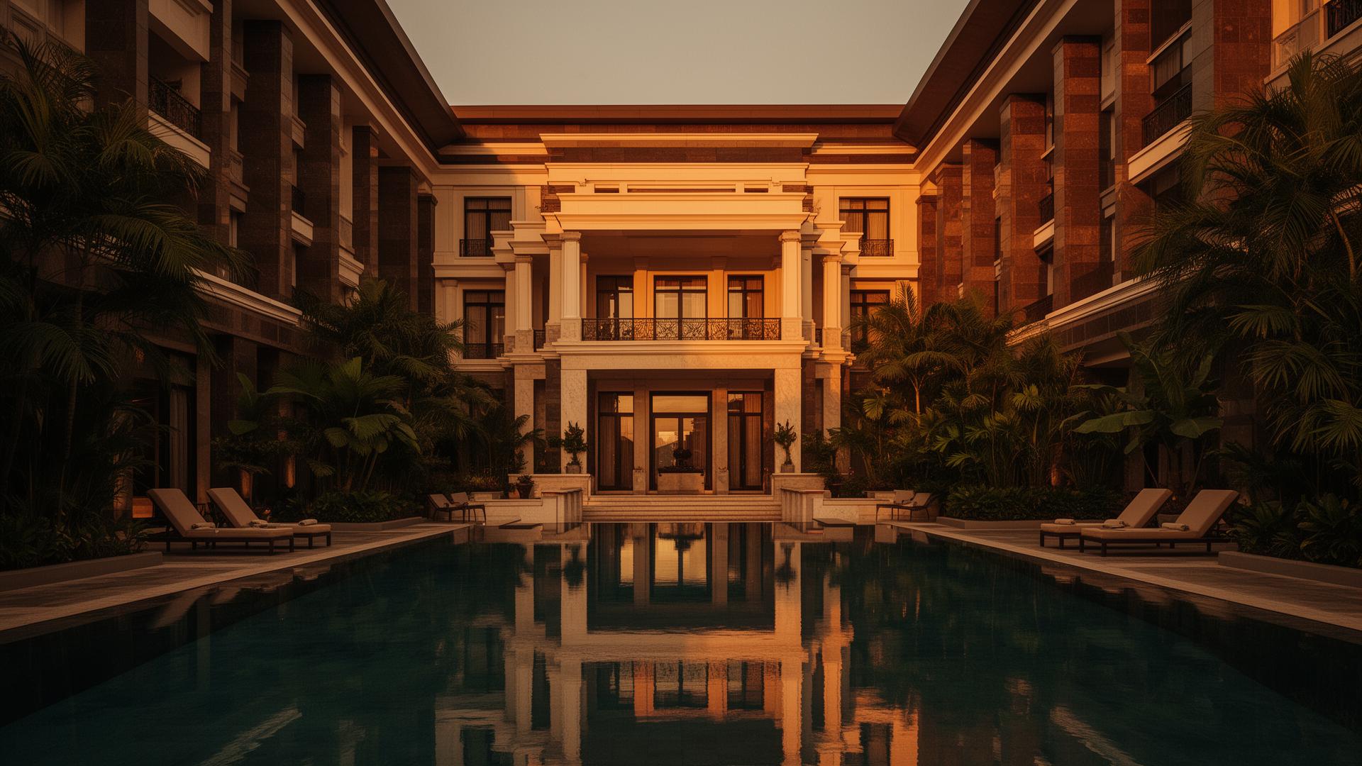 Lotus Divine at golden hour