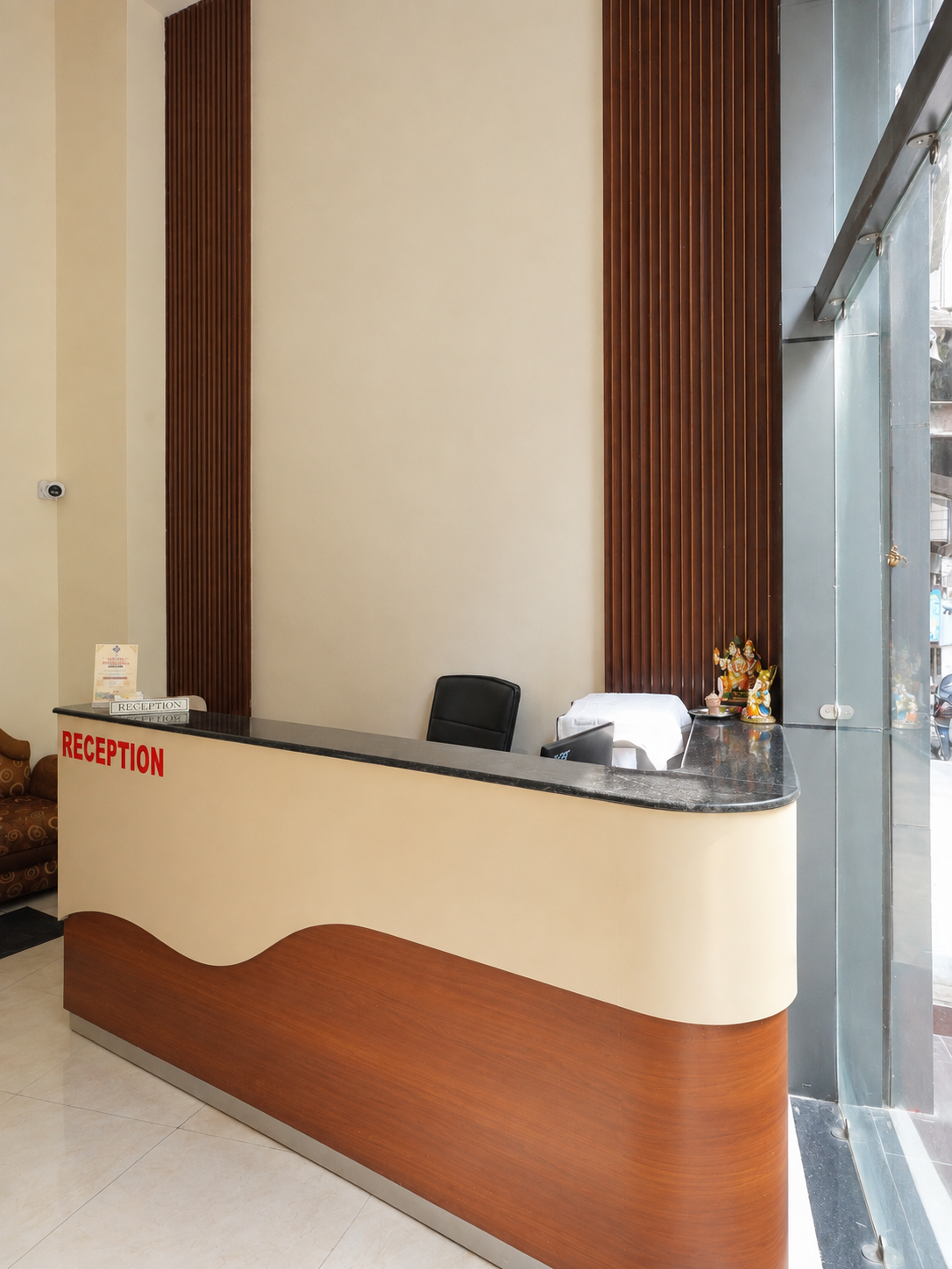 Reception area